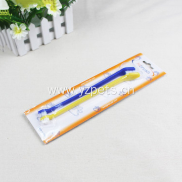 Pet Toothbrush Double Headed